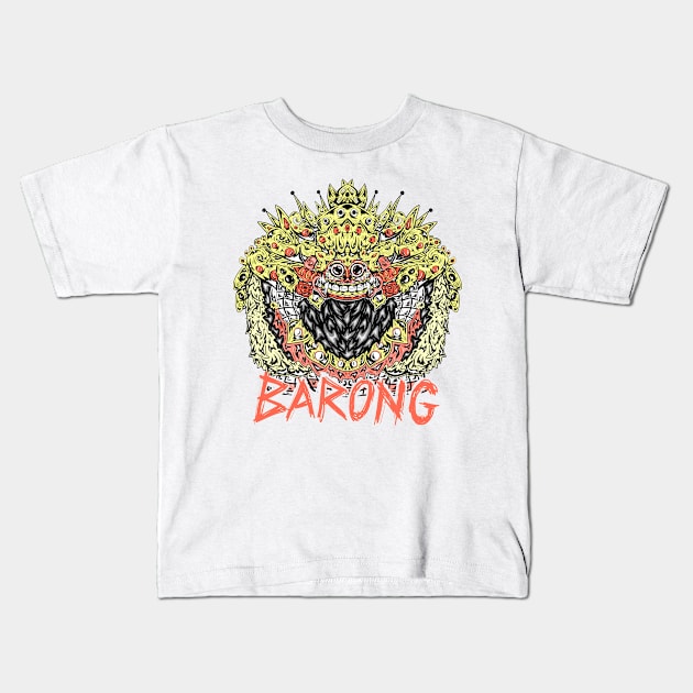 BARONG-SYMBOL OF PROTECT Kids T-Shirt by ARTICS